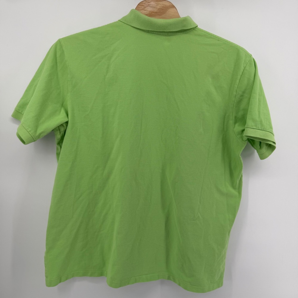 Polo Ralph Lauren Polo Mens 3XT Green Short Sleeve Pique Classic Pony Logo Shirt - Picture 3 of 8